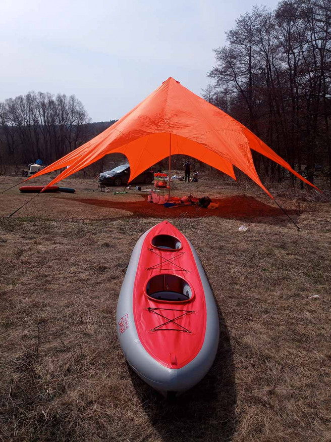 Байдарка Ангара 480 Expedition, Вольный Ветер