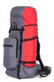 Рюкзак туристический Оптимал 2, серо-красный, 70 л, ТАЙФ