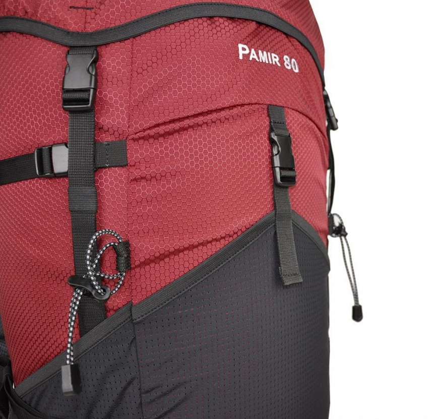 Рюкзак туристический Pamir-80 V3, бордовый, Манарага