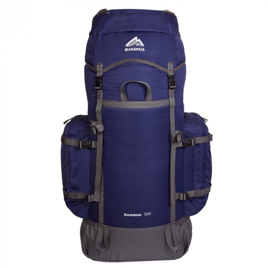 Рюкзак туристический Конжак 100 v3 синий-серый, Манарага