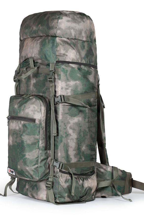 Рюкзак туристический Оптимал 6, мох, 70 л, ТАЙФ