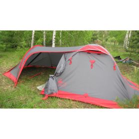Палатка Tramp Cave 3 v2, серый