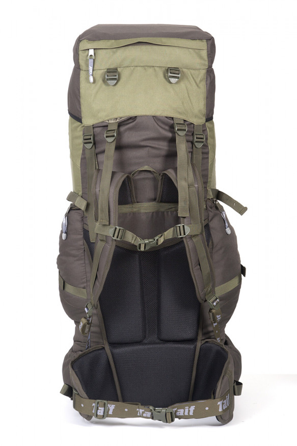 Рюкзак туристический Хальмер 3, с латами, олива, 100 л, ТАЙФ