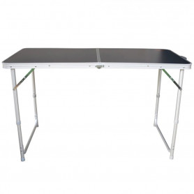 Стол складной (120*60*50/70 см, алюминий)