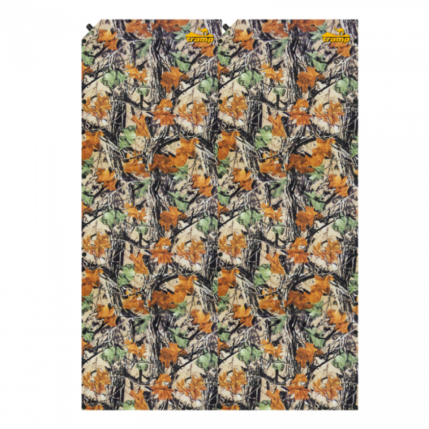 Коврик самонадувающийся TRI-007 Tramp, камуфляж, 185x66x5 см