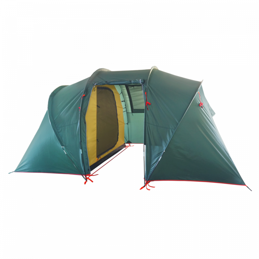 Палатка &amp;quot;Tube 4 Big&amp;quot; зеленая, Btrace