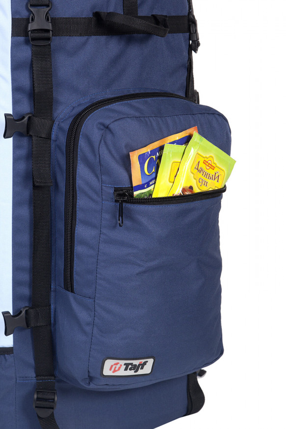 Рюкзак туристический Оптимал 4, синий-голубой, 60 л, ТАЙФ