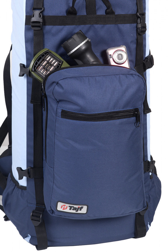 Рюкзак туристический Оптимал 4, синий-голубой, 60 л, ТАЙФ