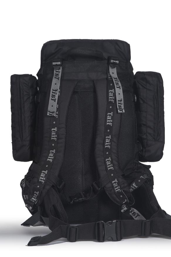 Рюкзак тактический Сармат 3, Оксфорд (рип-стоп), черный-серый, 55 л, ТАЙФ