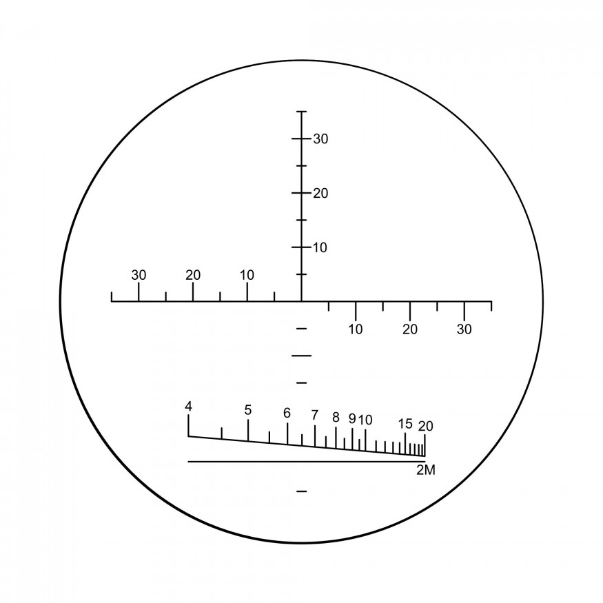 Бинокль Veber Omega БПЦс 7x50WP с сеткой