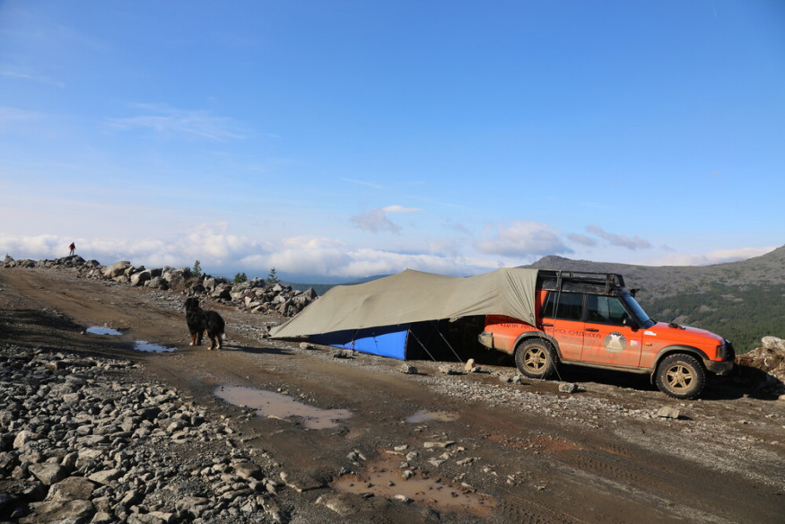 Тент Век 5х4,5 костровой