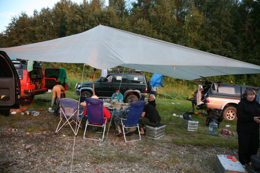 Тент Век 7х9 костровой