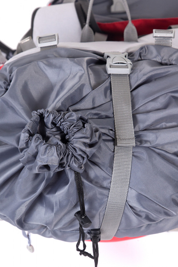 Рюкзак туристический Хальмер 4, с латами, черный-вишня, 100 л, ТАЙФ