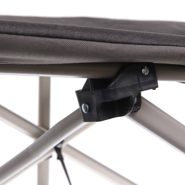 Раскладушка кемпинговая складная 188*66*41 см, черный