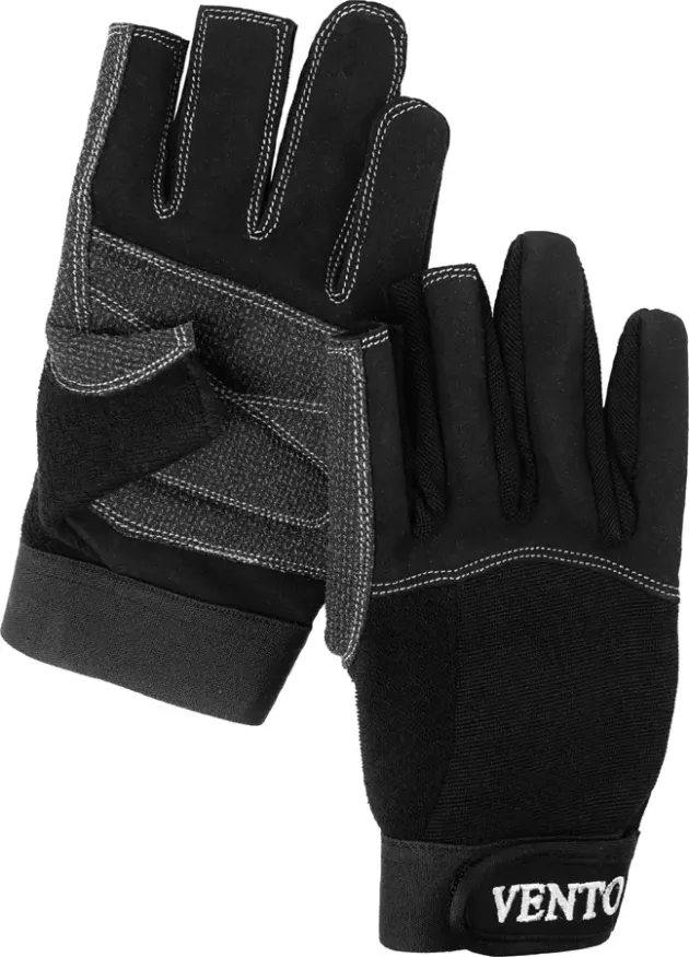 Перчатки (митенки) Алекса цвет Черный, Венто