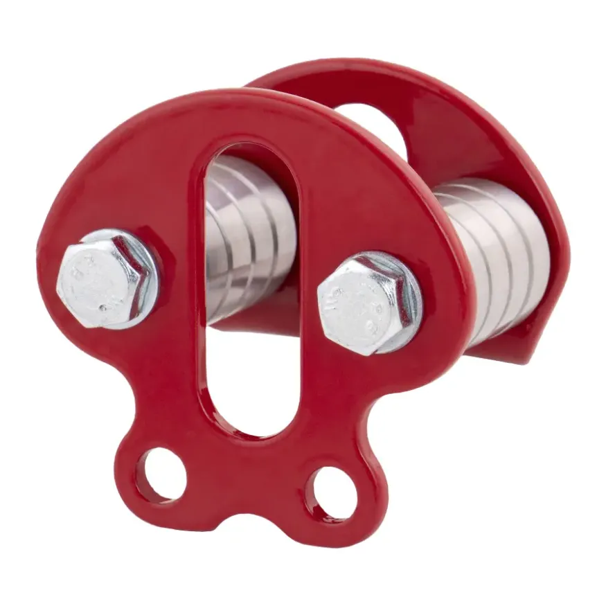 Блок-ролик Переправа стальной с подшипником, Венто