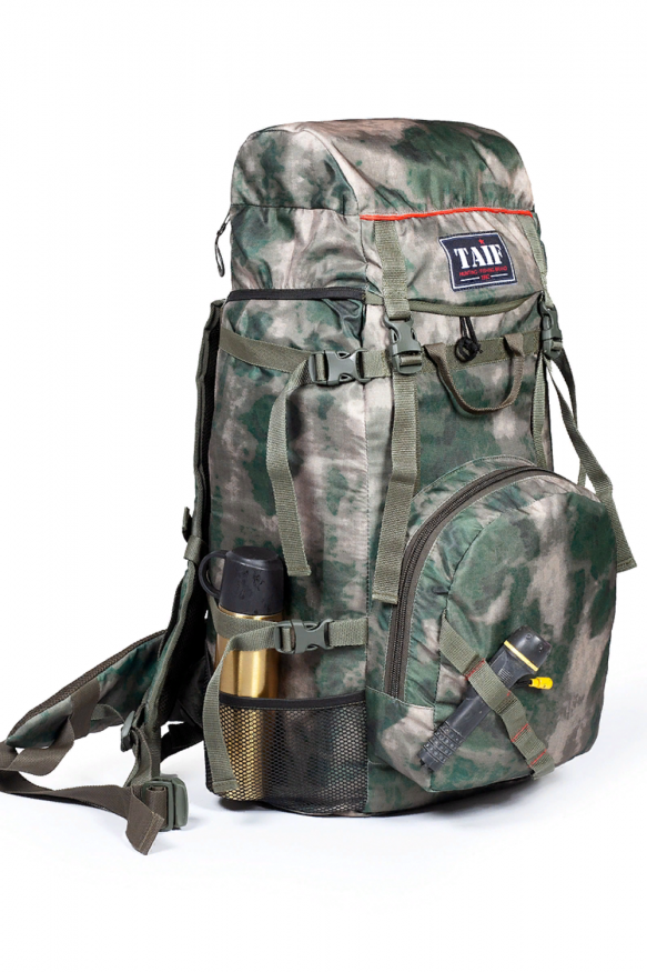 Рюкзак туристический Турист Лайт 7, ПВХ 600, мох, 65 л, ТАЙФ