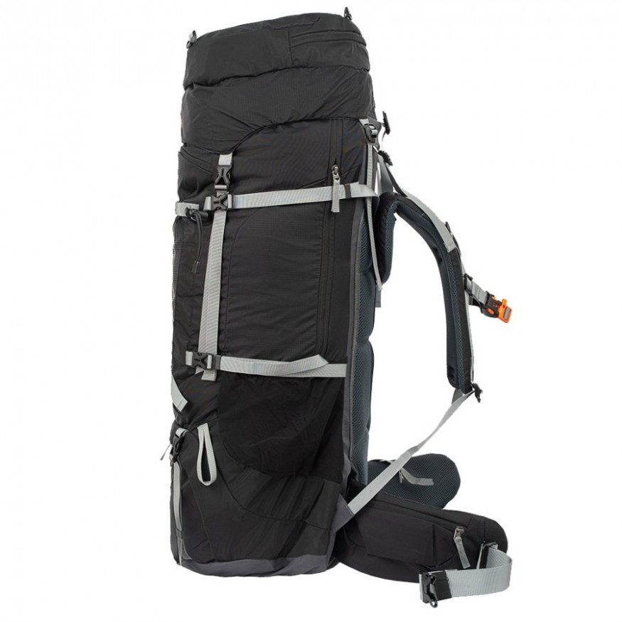 Рюкзак туристический Thor 90+10 черный, Tramp