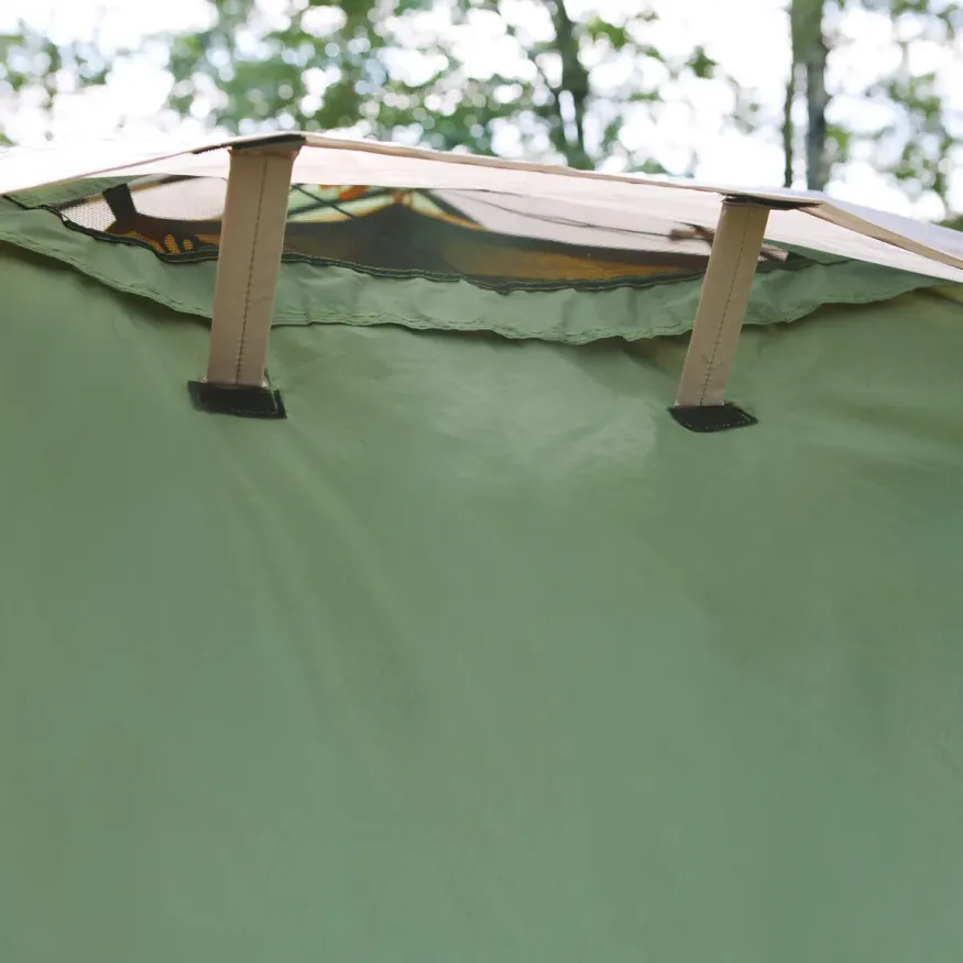 Палатка Point 2+ зеленый/бежевый, Btrace