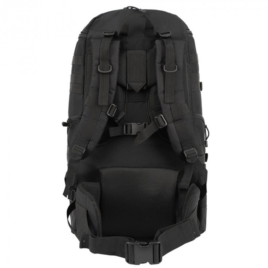 Рюкзак туристический Patrol 65, черный, Tramp