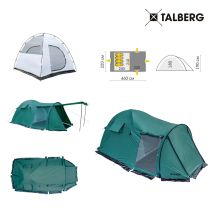 Talberg Blander 4 кемпинговая палатка