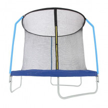 Батут уличный с сеткой 8-футовый (3 ножки 3 стойки)