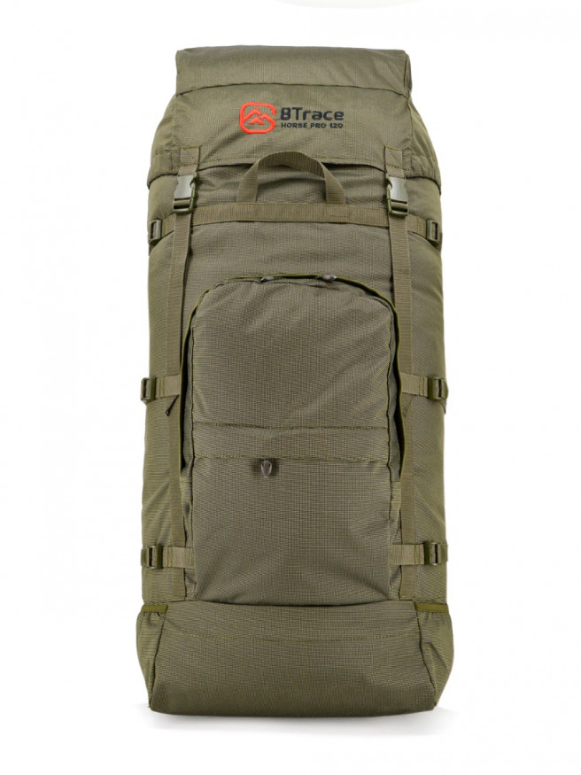 Рюкзак туристический Horse 110 зеленый, 110 л, Btrace