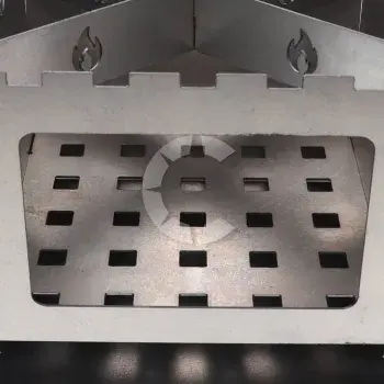 Печь-щепочница, 154х154х150 мм, СЛЕДОПЫТ